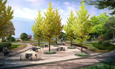 园林绿化设计|空间|景观设计|爽朗的栗子 