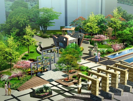 [四川]居住区景观概念设计方案