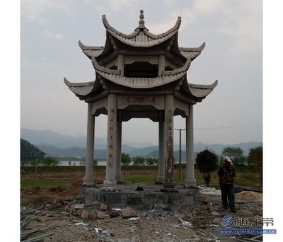 【专业设计制作石凉亭石亭子六角石亭八角石亭景区石凉亭古建石凉亭广场石凉亭墓碑石亭自家工厂一手货源】嘉祥县艺磊石雕厂 - 产品库